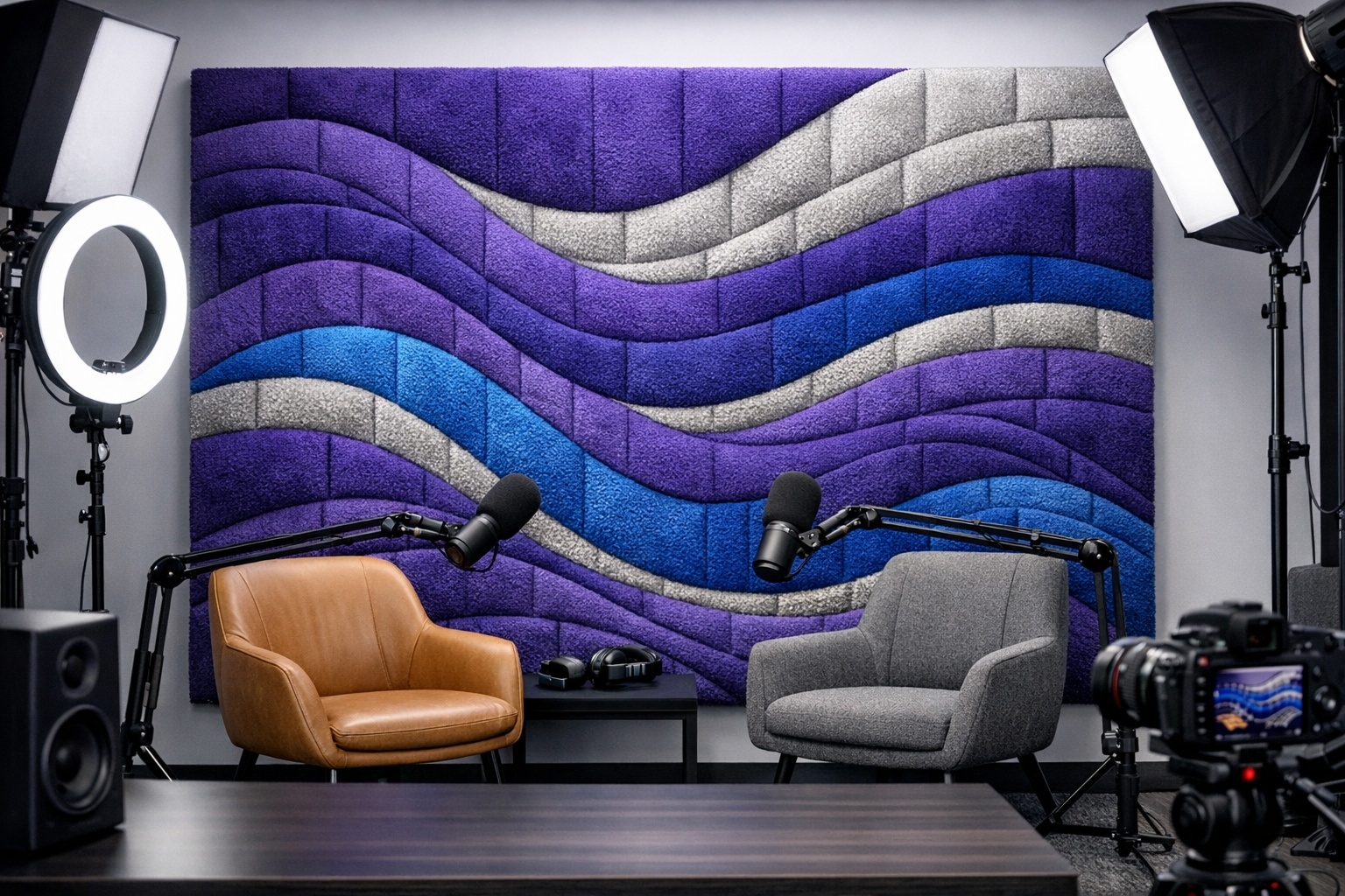 Premium Studio 3D Tufted Wall Backdrop